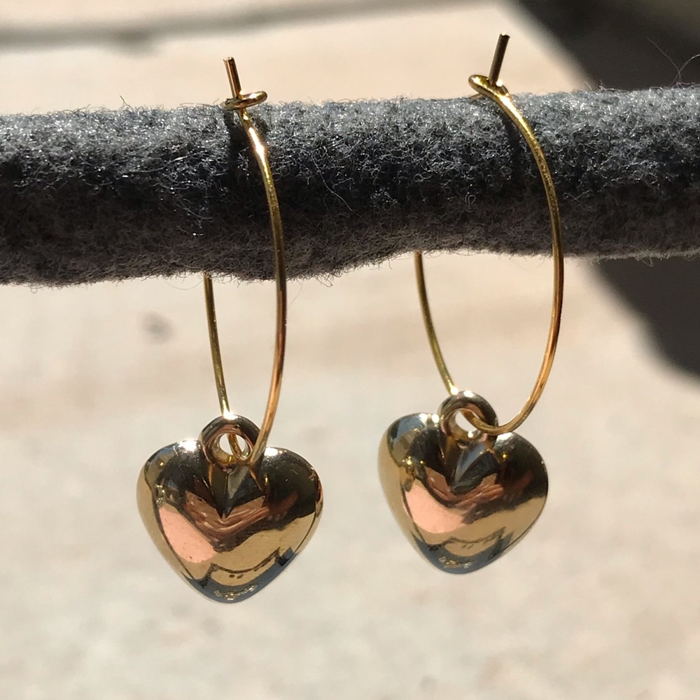 Gold ♡ hoops